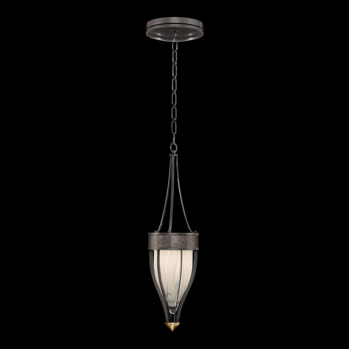 Fine Art - 100045-711 - One Light Pendant - Mirage - Black