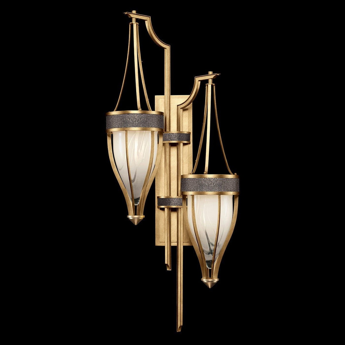 Fine Art - 100046-311 - Two Light Wall Sconce - Mirage - Gold