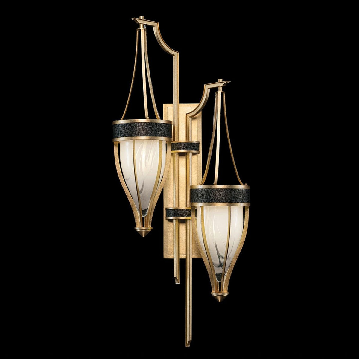 Fine Art - 100046-313 - Two Light Wall Sconce - Mirage - Gold