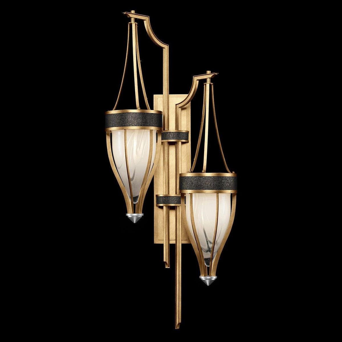 Fine Art - 100046-323 - Two Light Wall Sconce - Mirage - Gold