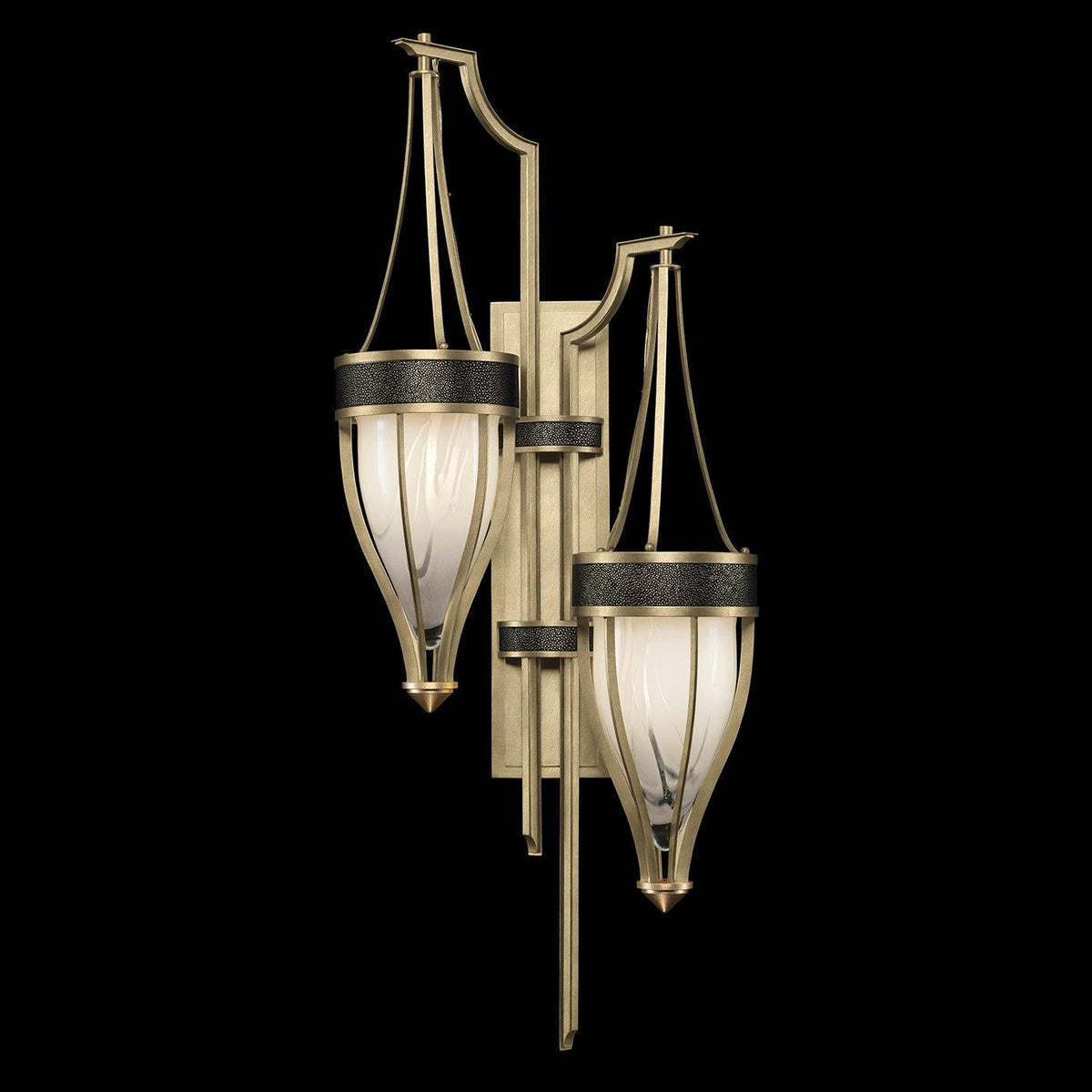 Fine Art - 100046-513 - Two Light Wall Sconce - Mirage - Gold