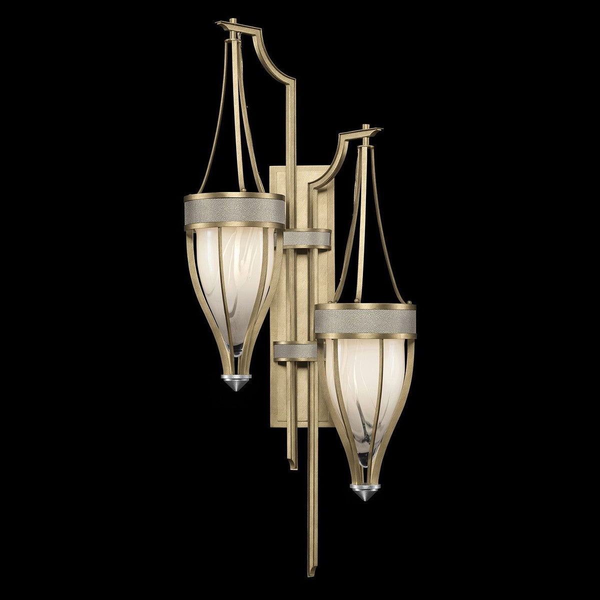 Fine Art - 100046-522 - Two Light Wall Sconce - Mirage - Gold