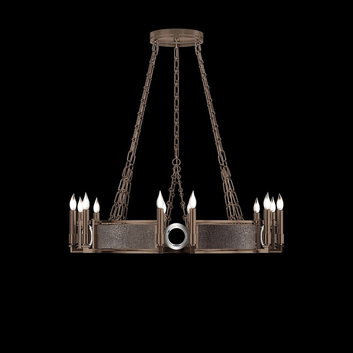 Fine Art - 100047-221 - 12 Light Chandelier - Mirage - Bronze