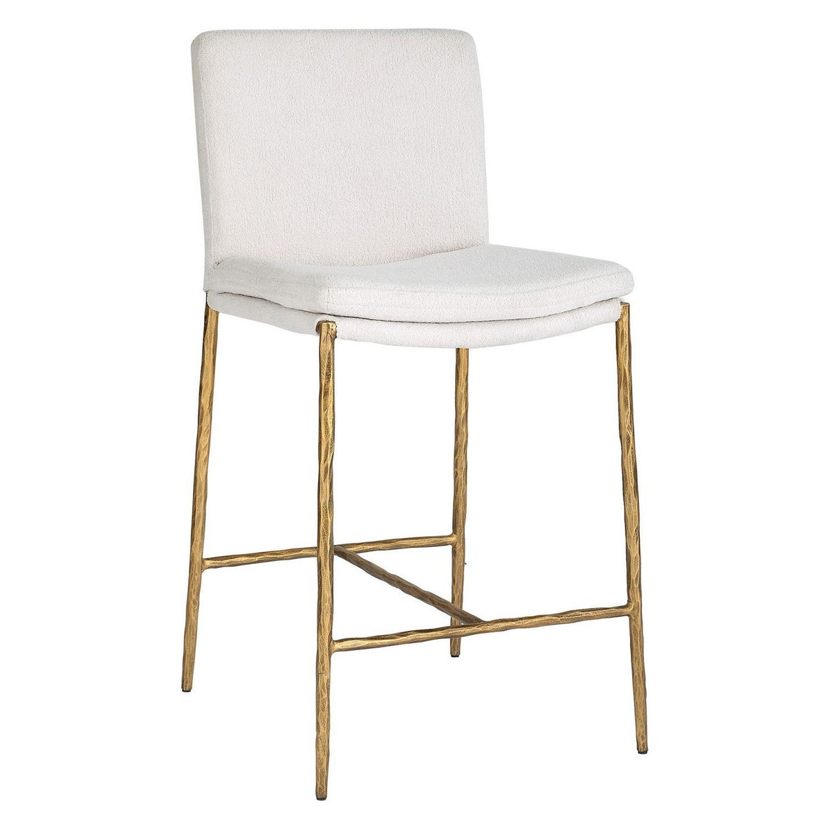 Uttermost - 23844 - Counter Stool - Ascend - Aged Gold