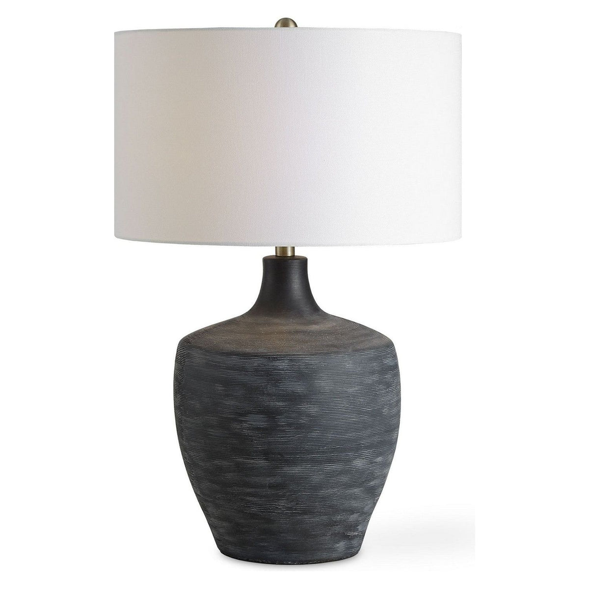 Uttermost - 30367-1 - One Light Table Lamp - Graphite - Antique Brass