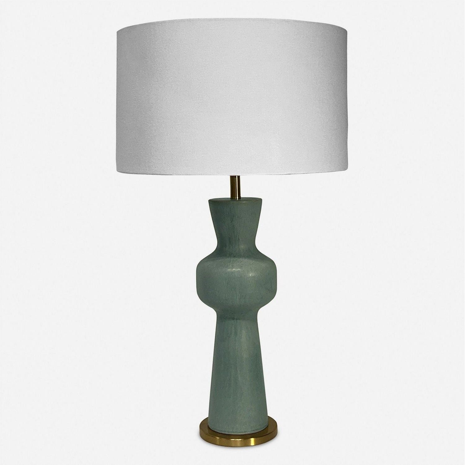 Uttermost - 30382-1 - One Light Table Lamp - Pollard - Brushed Antique Brass