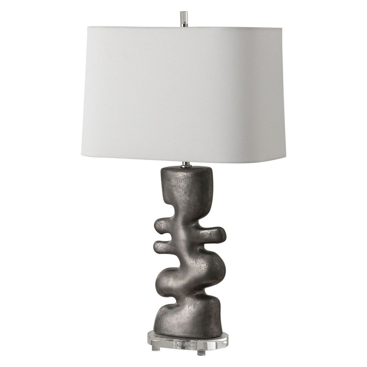 Uttermost - 30408-1 - One Light Table Lamp - Free Flowing - Tarnished Nickel