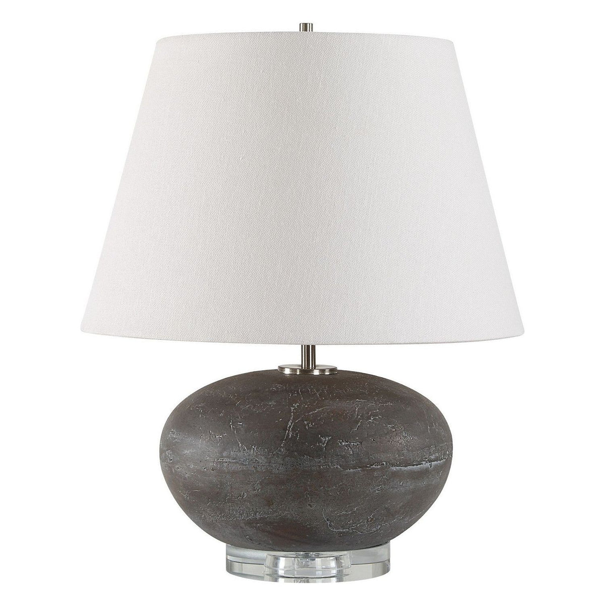 Uttermost - 30430-1 - One Light Table Lamp - Beckley - Plated Nickel