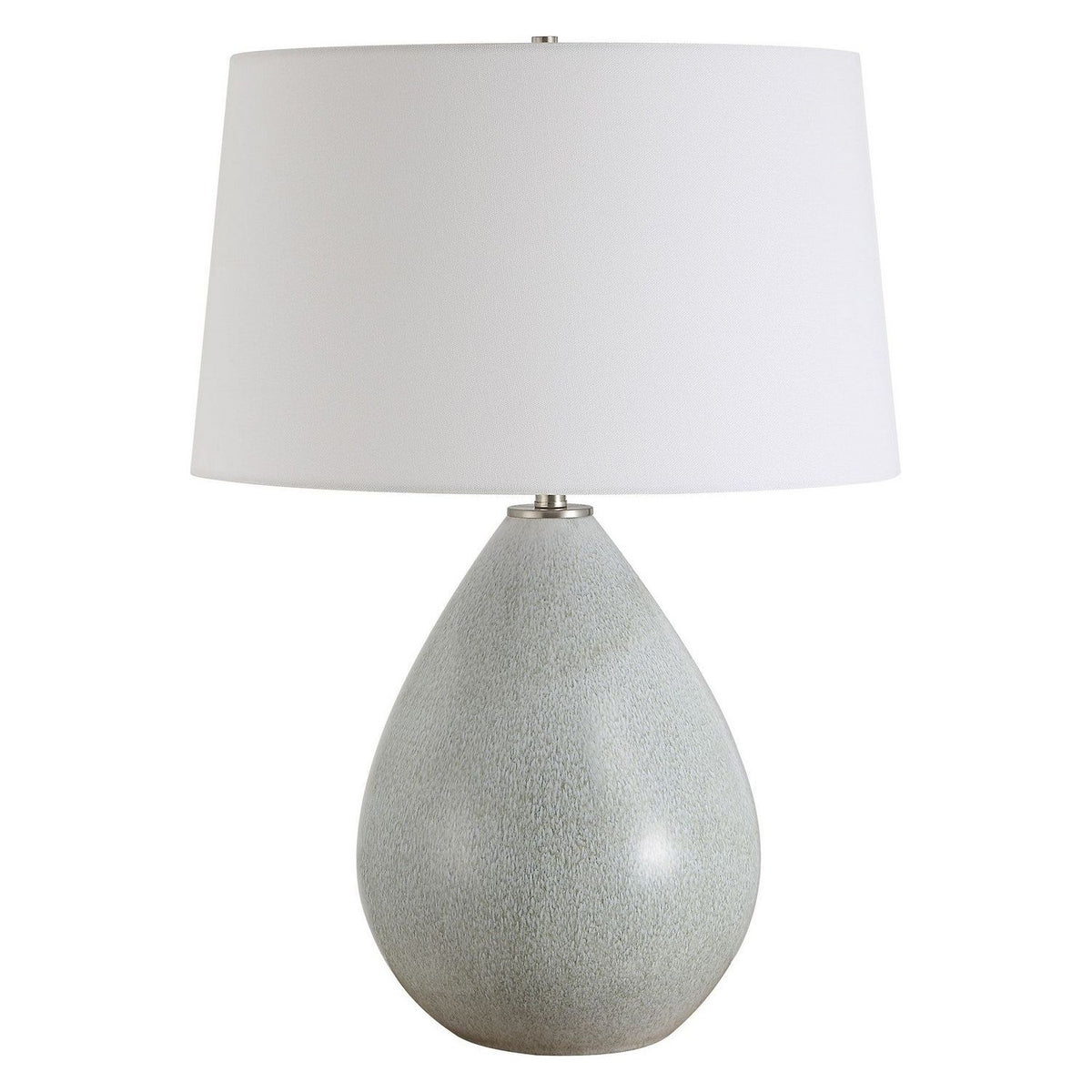 Uttermost - 30432 - One Light Table Lamp - Moray - Brushed Nickel