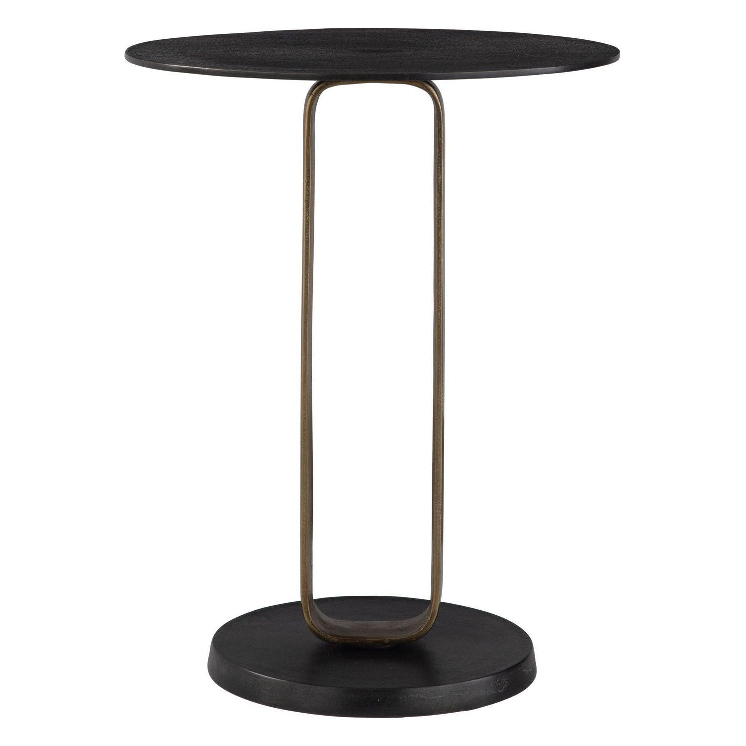 Uttermost - 50005 - Accent Table - Aperture - Brass