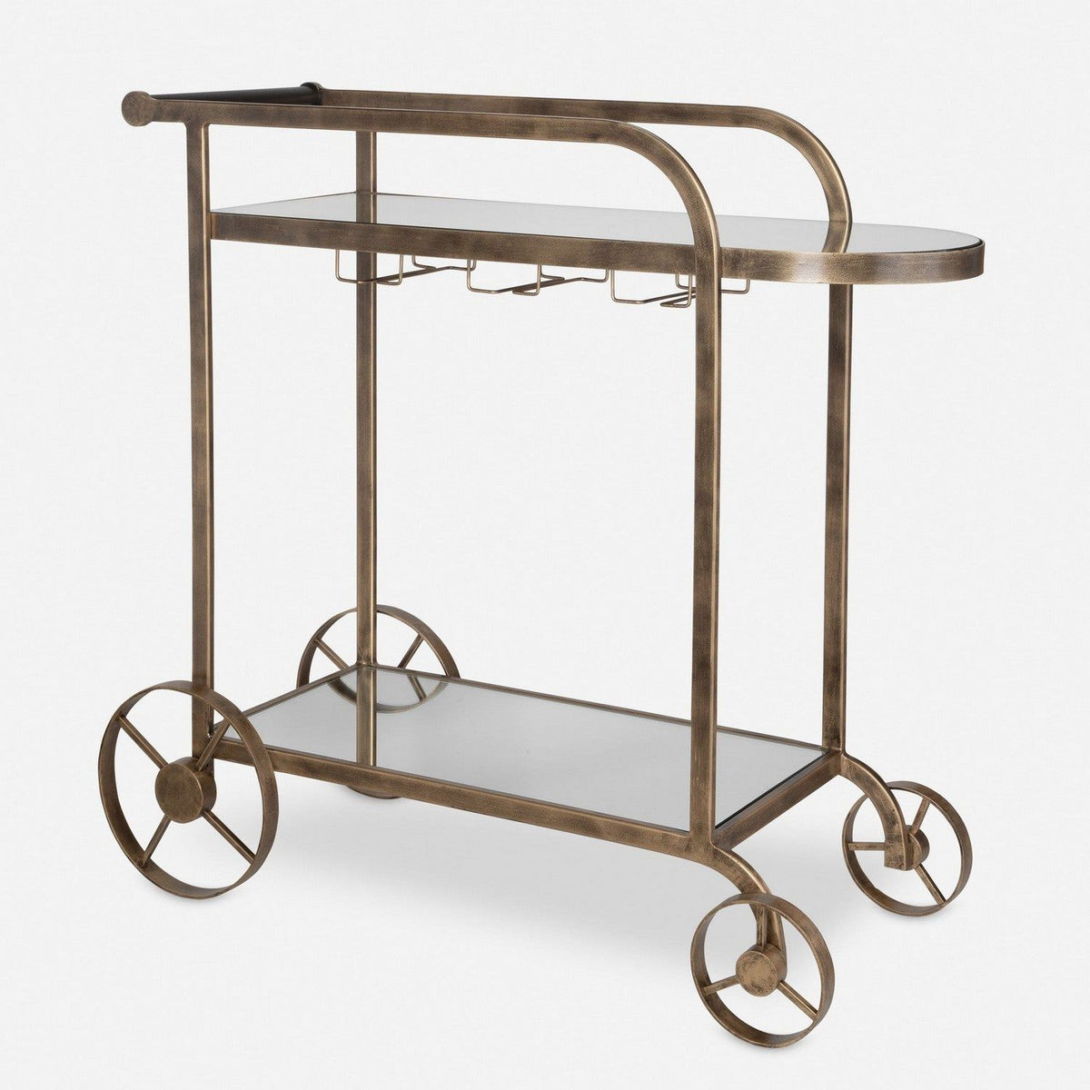 Uttermost - 50016 - Bar Cart - Carrinho - Antique Brass