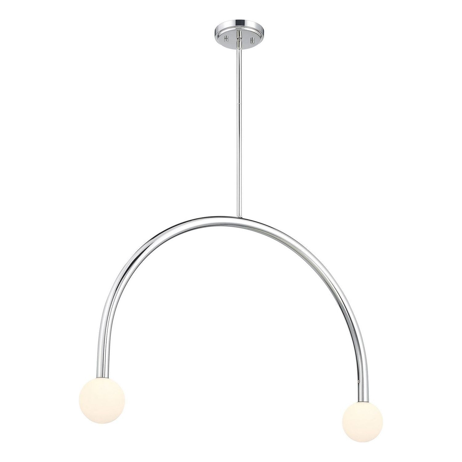 Meridian - M100132CH - LED Chandelier - Chrome