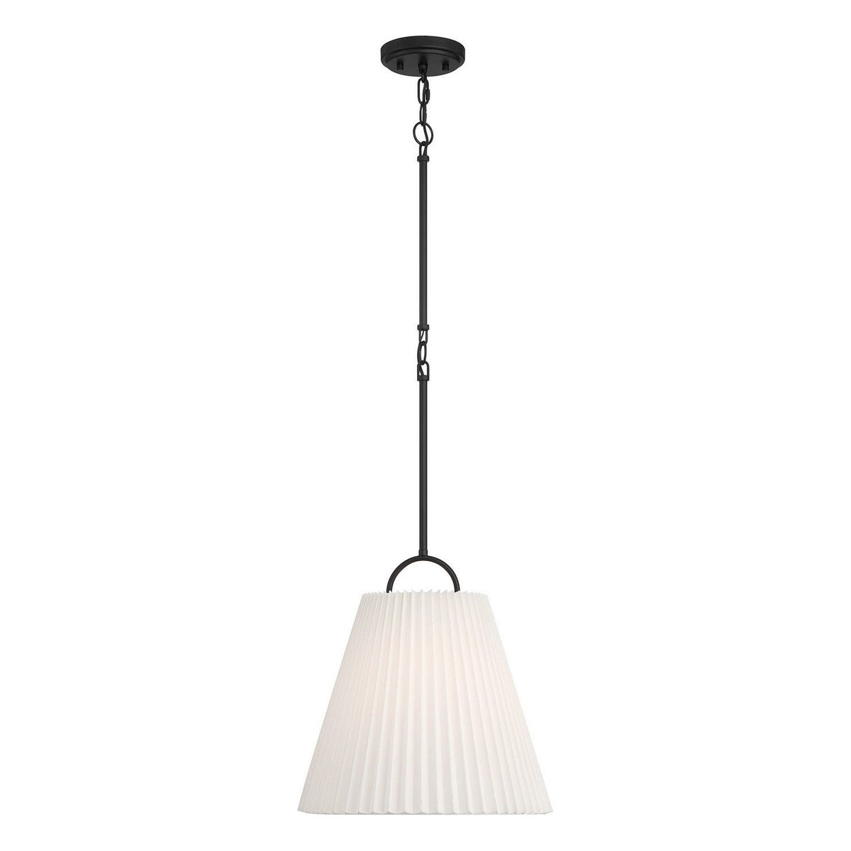 Meridian - M7045MBK - One Light Pendant - Matte Black