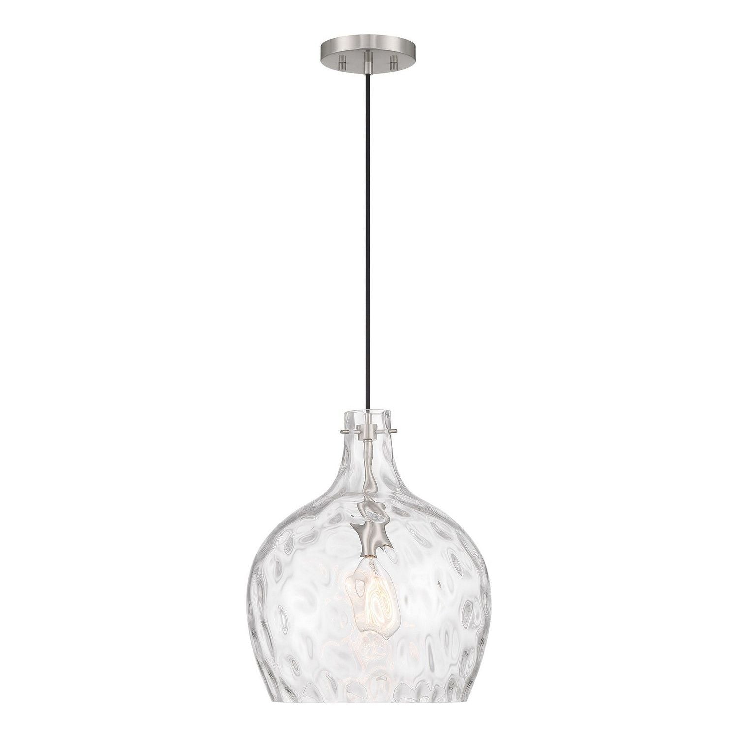 Meridian - M7053BN - One Light Pendant - Brushed Nickel