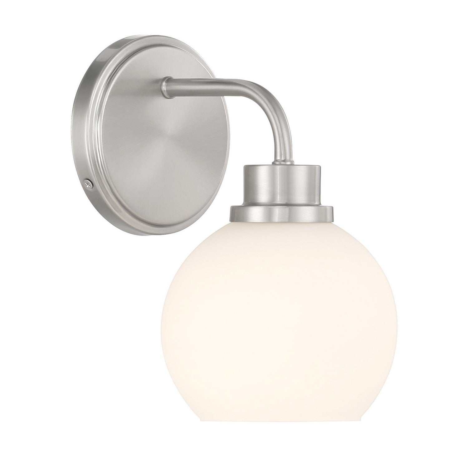 Meridian - M90112BN - One Light Wall Sconce - Brushed Nickel