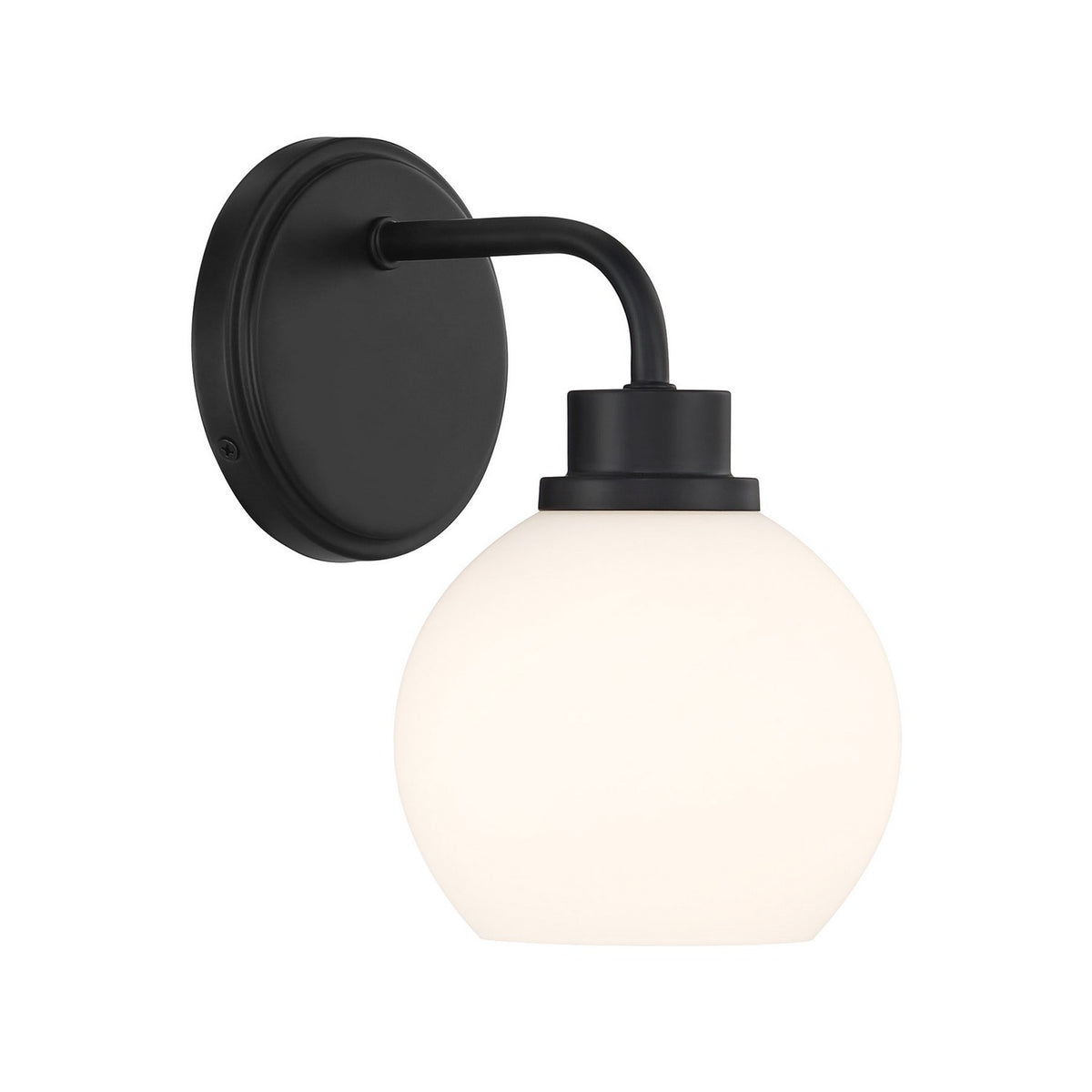 Meridian - M90112MBK - One Light Wall Sconce - Matte Black