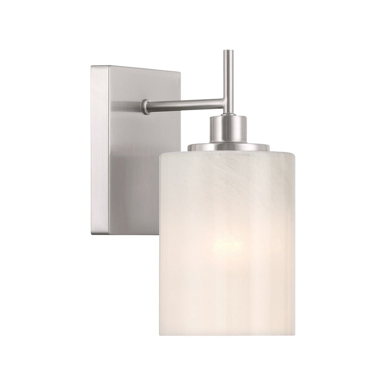 Meridian - M90116BN - One Light Wall Sconce - Brushed Nickel