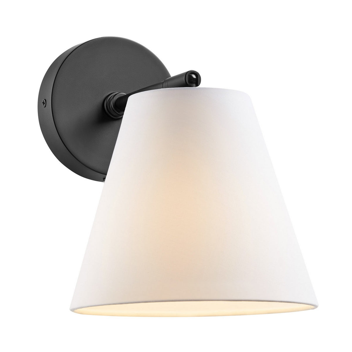 Meridian - M90119MBK - One Light Wall Sconce - Matte Black