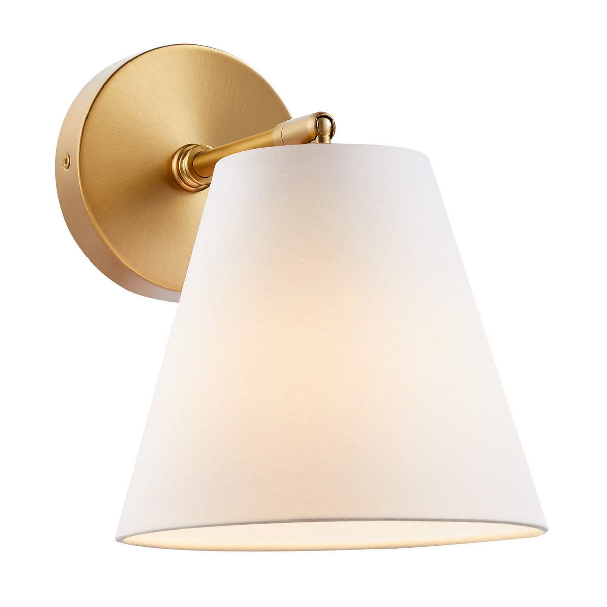 Meridian - M90119NB - One Light Wall Sconce - Natural Brass