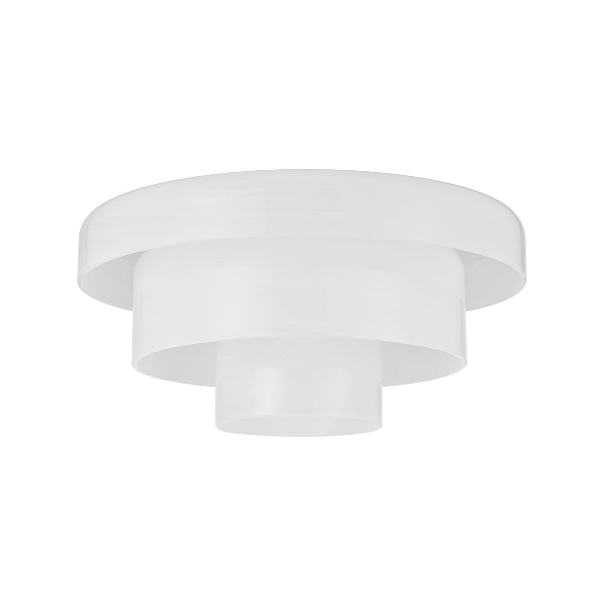 Hudson Valley - 1008-AGB - One Light Flush Mount - Port richmond - Aged Brass