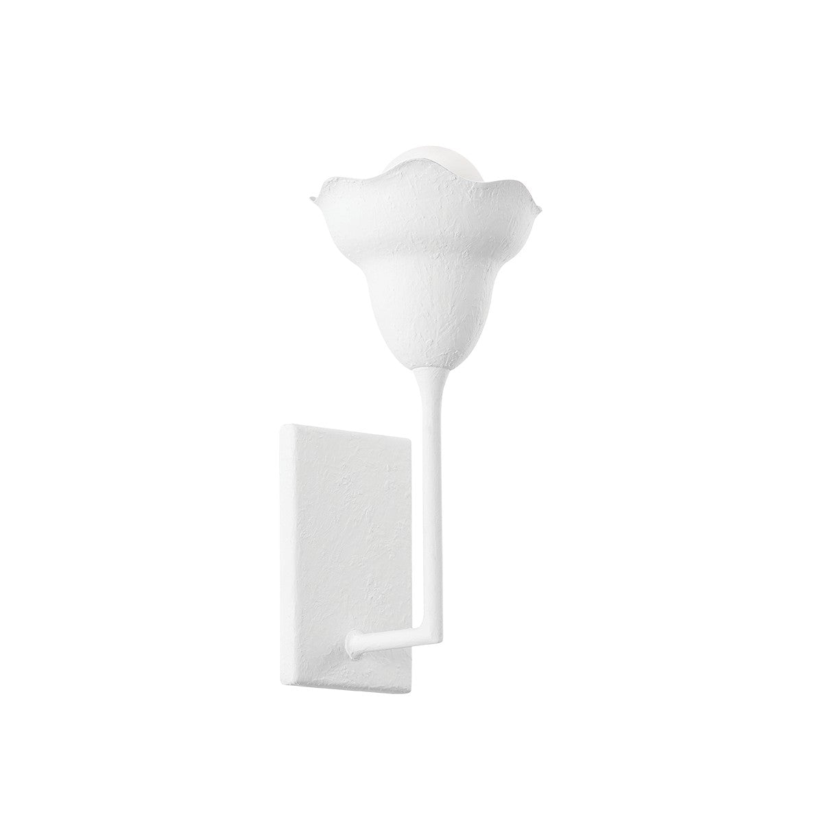 Hudson Valley - 1281-WP - One Light Wall Sconce - Alora - White Plaster