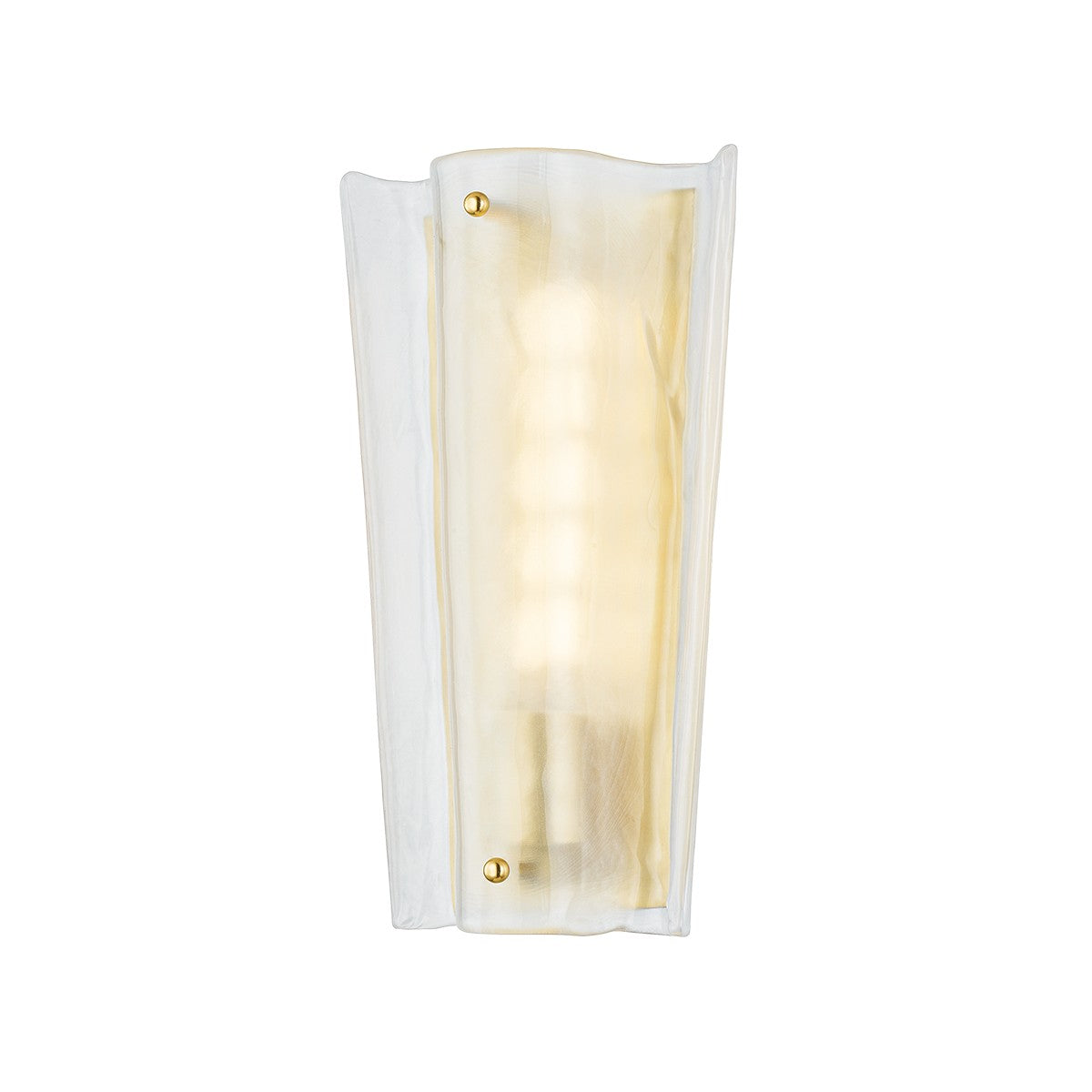 Hudson Valley - 1314-AGB - One Light Wall Sconce - Baxford - Aged Brass