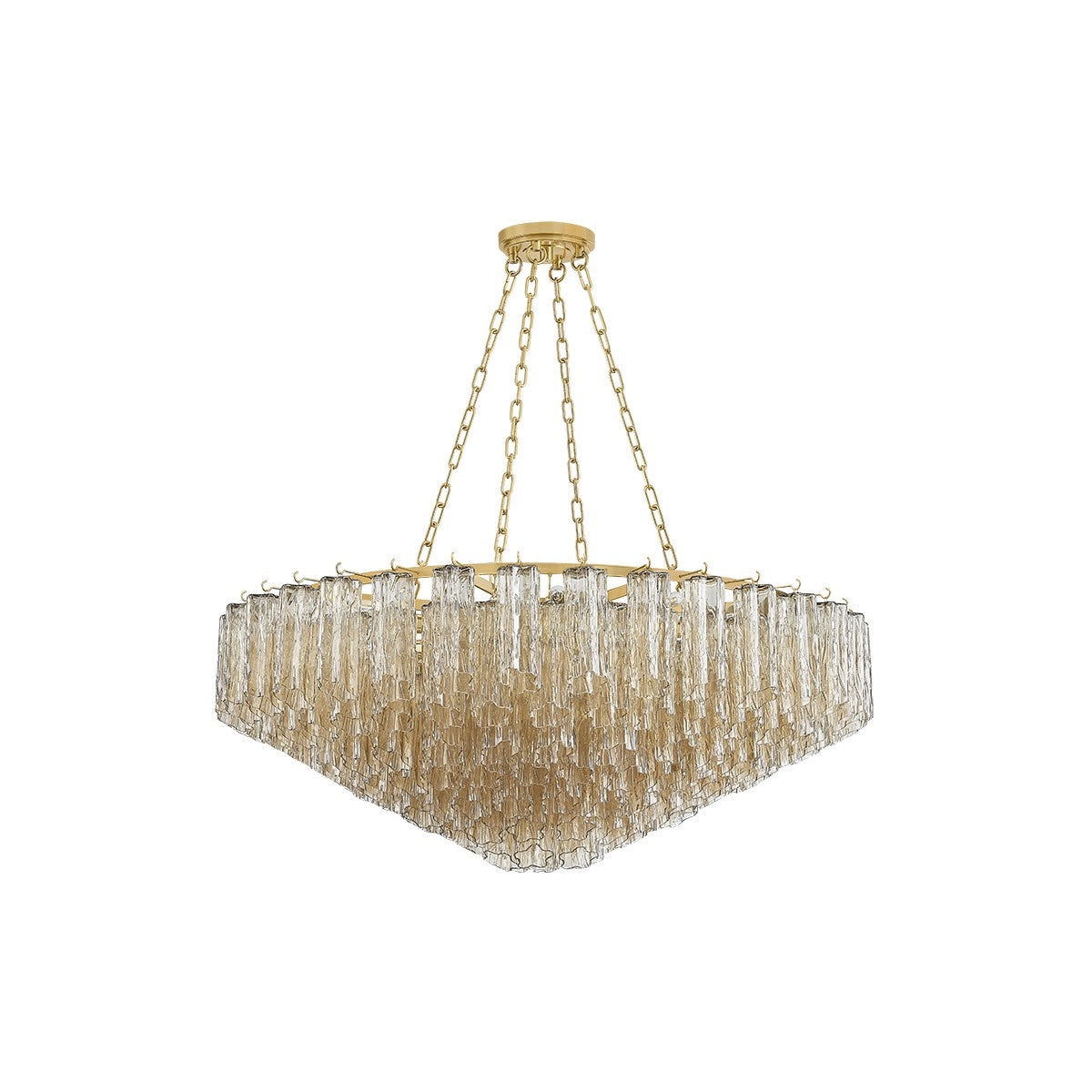 Hudson Valley - 4921-AGB - 21 Light Chandelier - Watertown - Aged Brass