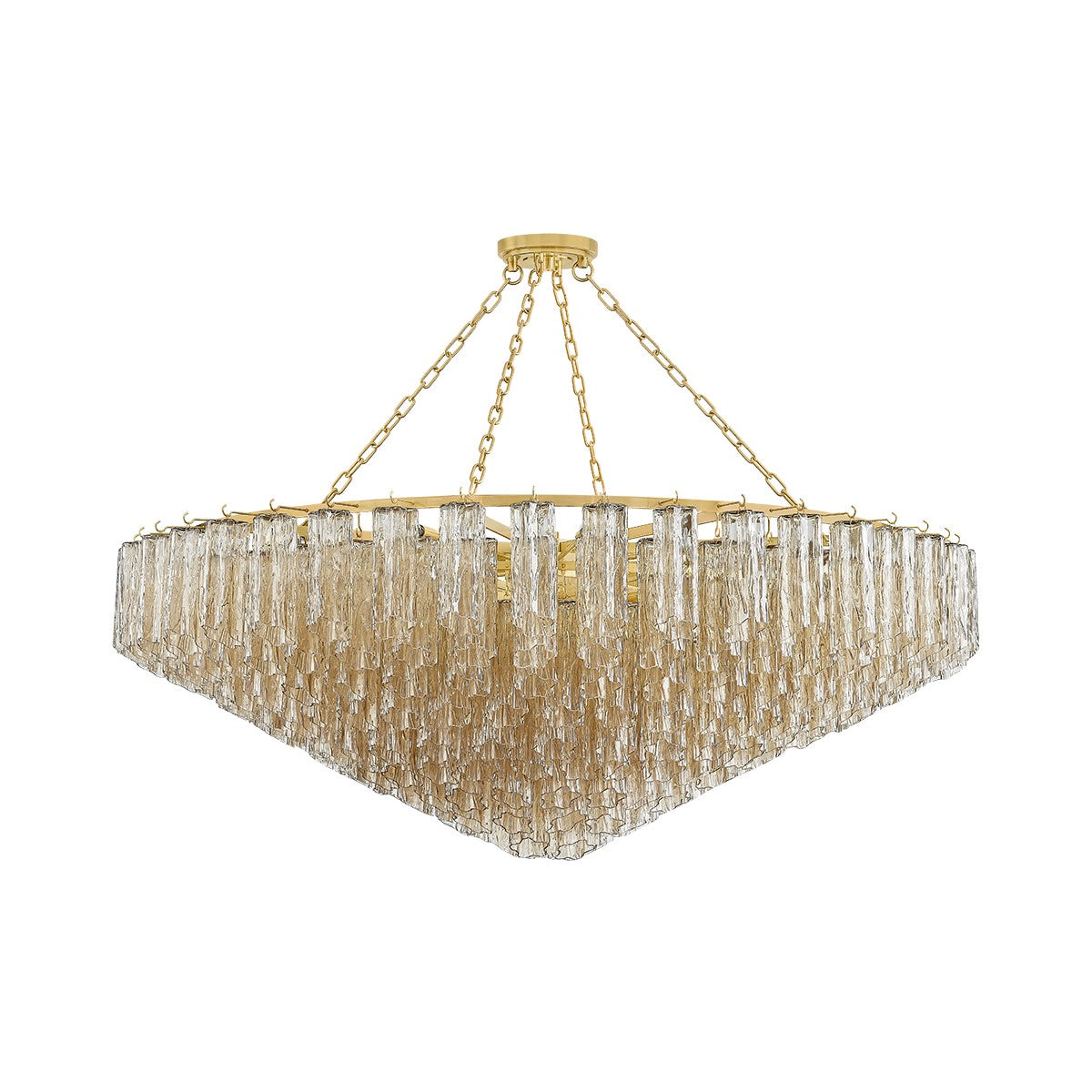 Hudson Valley - 4945-AGB - 33 Light Chandelier - Watertown - Aged Brass