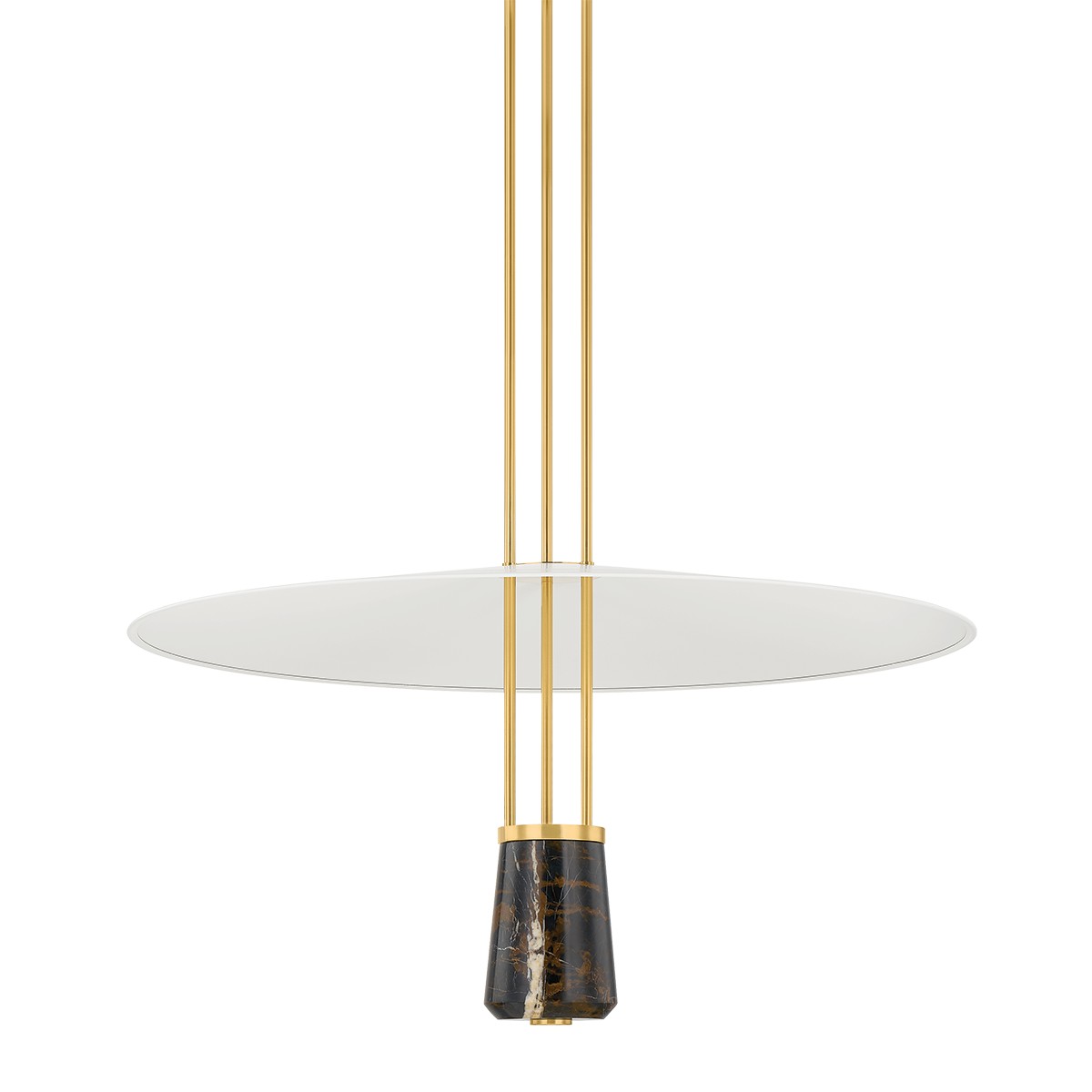 Hudson Valley - 8336-AGB/SWH - LED Pendant - Barnegat - Aged Brass/Soft White