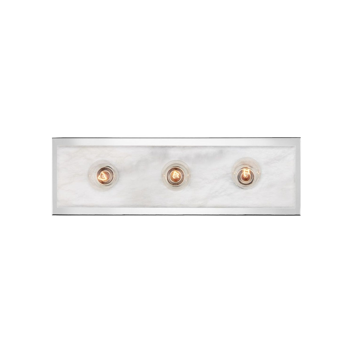 Currey and Company - 5800-0054 - Three Light Bath Wall Sconce - Berdine - Natural / Polished Nickel