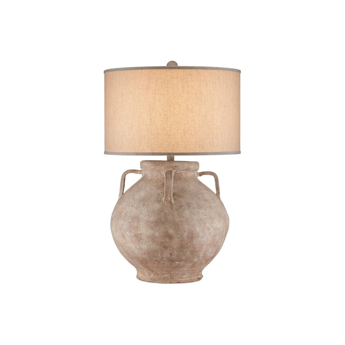 Currey and Company - 6000-0968 - One Light Table Lamp - Pompeii - Brownish Gray