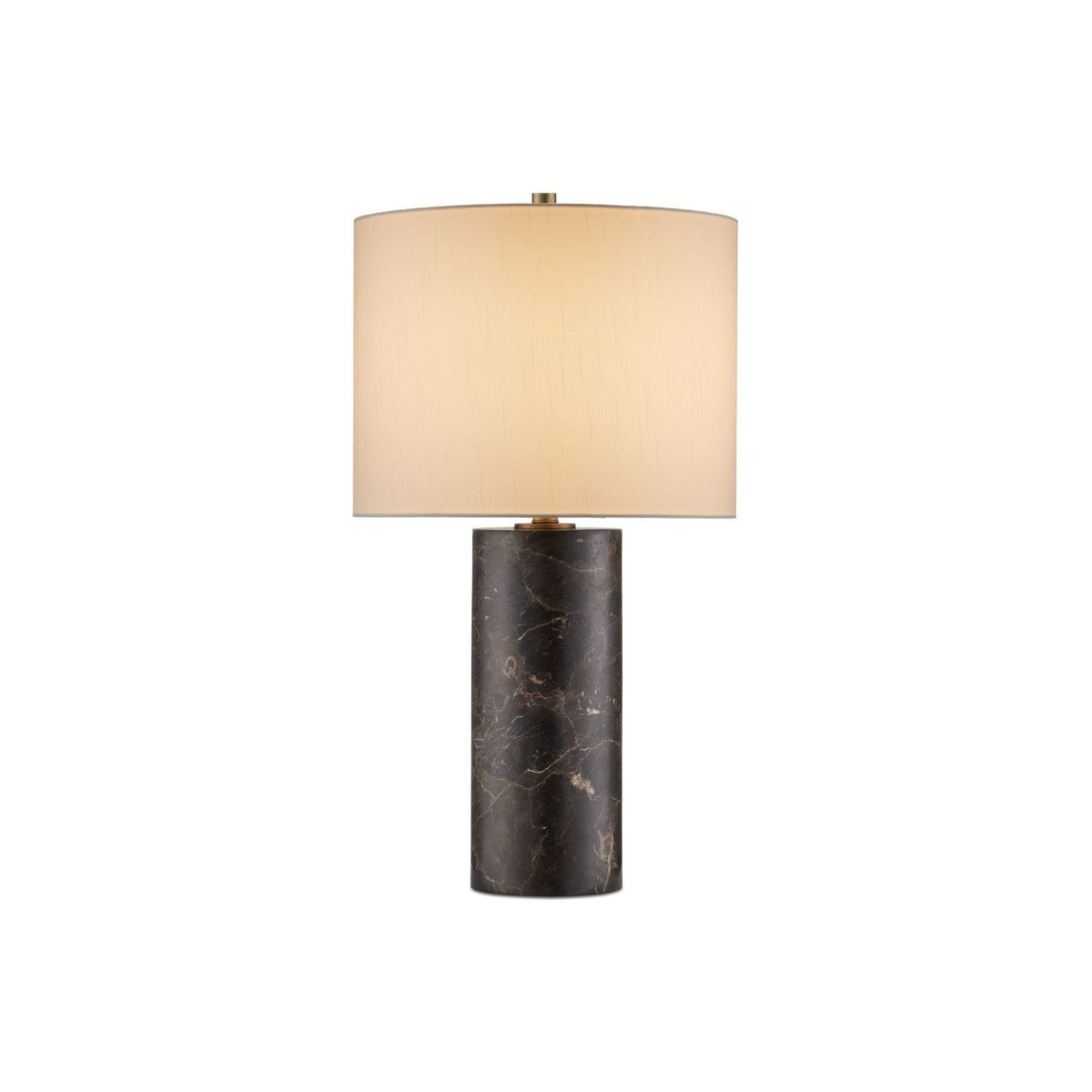 Currey and Company - 6000-0974 - One Light Table Lamp - Vespera - Coffee Brown / Antique Brass