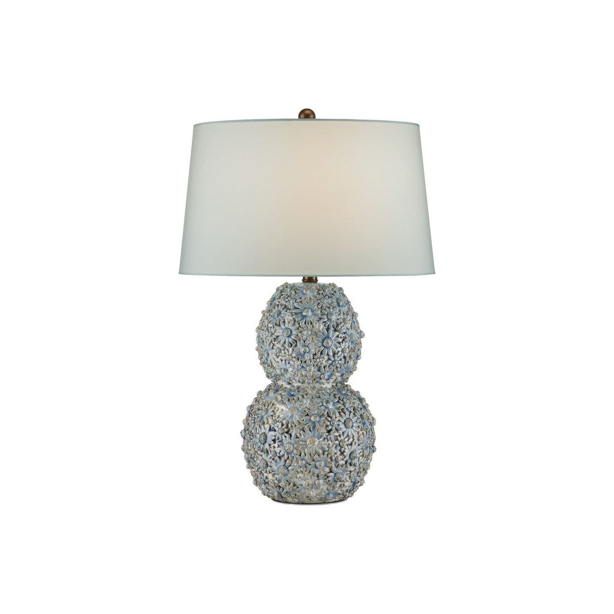 Currey and Company - 6000-0993 - One Light Table Lamp - Jessamine - Cloud Blue