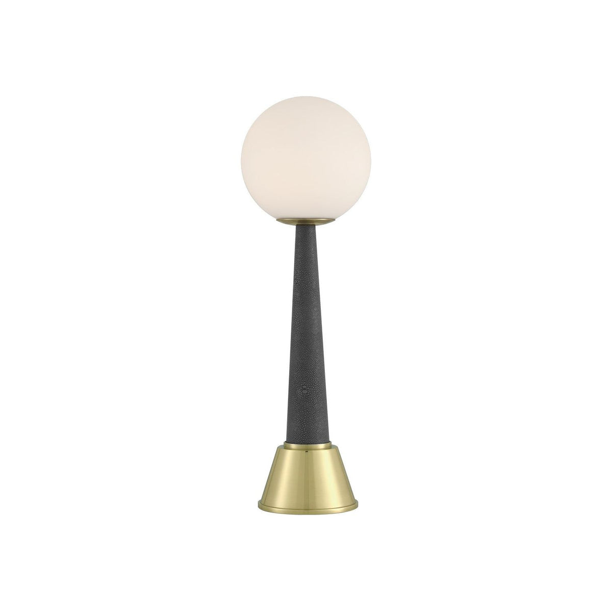 Currey and Company - 6700-0005 - LED Table Lamp - Sortie - Polished Brass / Milk