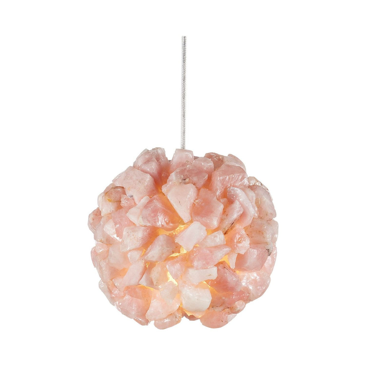 Currey and Company - 9000-1267 - One Light Pendant - Clio - Rose / Brass