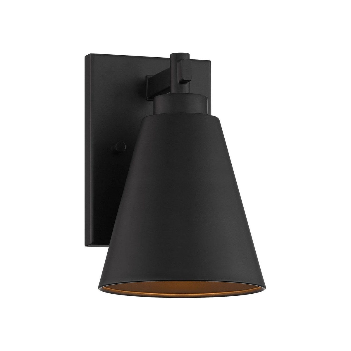 Savoy House - 5-805-DS-BK - One Light Outdoor Wall Lantern - Ryder - Matte Black