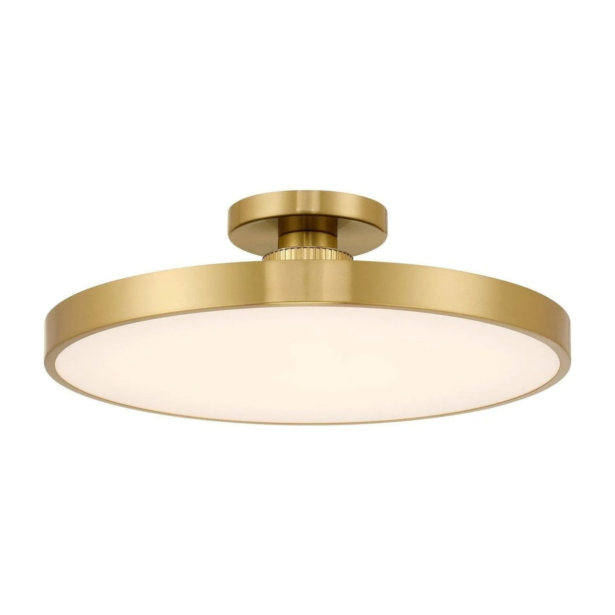 Savoy House - 6-2969-1-322 - LED Semi-Flush Mount - Thayer - Warm Brass