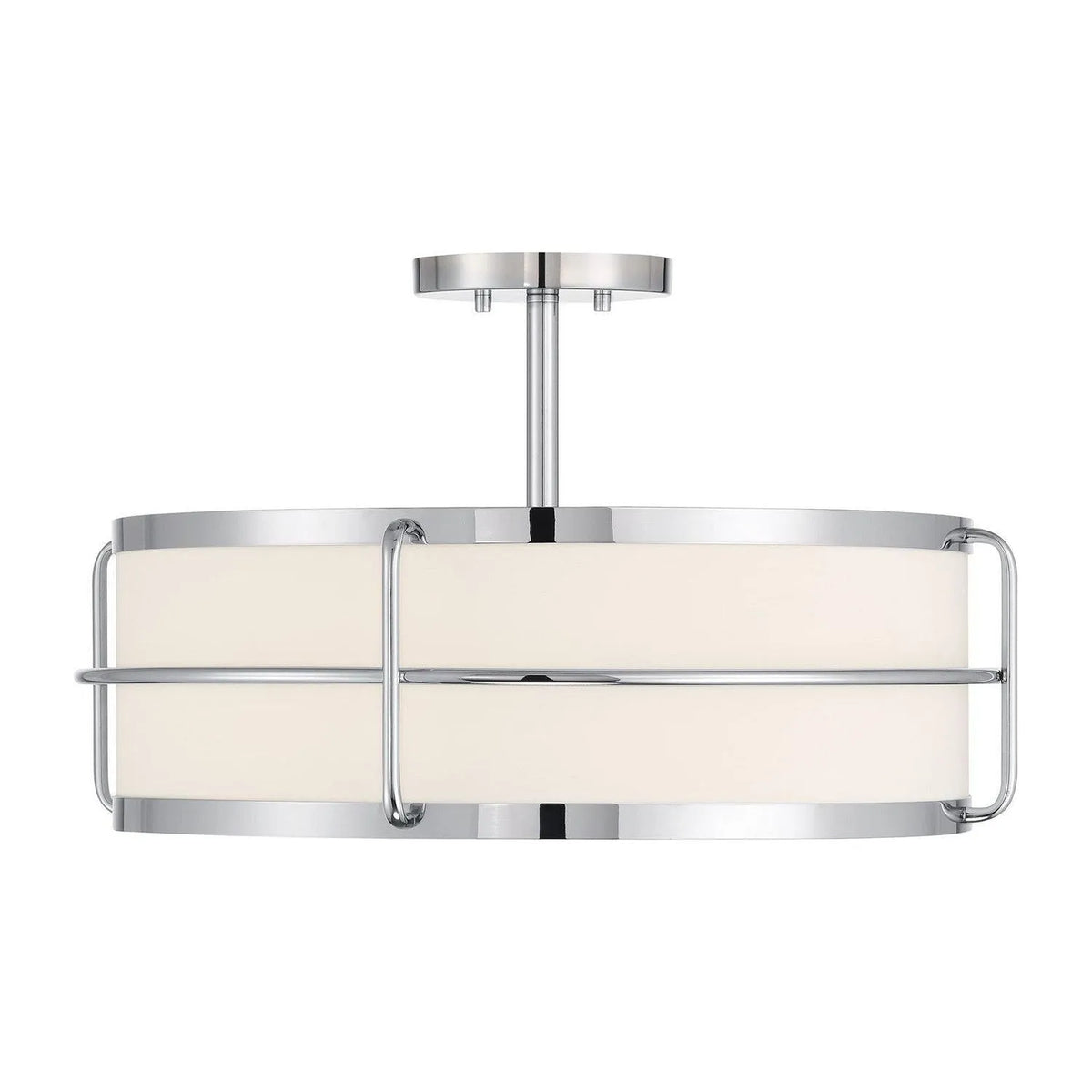 Savoy House - 6-4193-4-11 - Four Light Semi-Flush Mount - Chauncey - Chrome