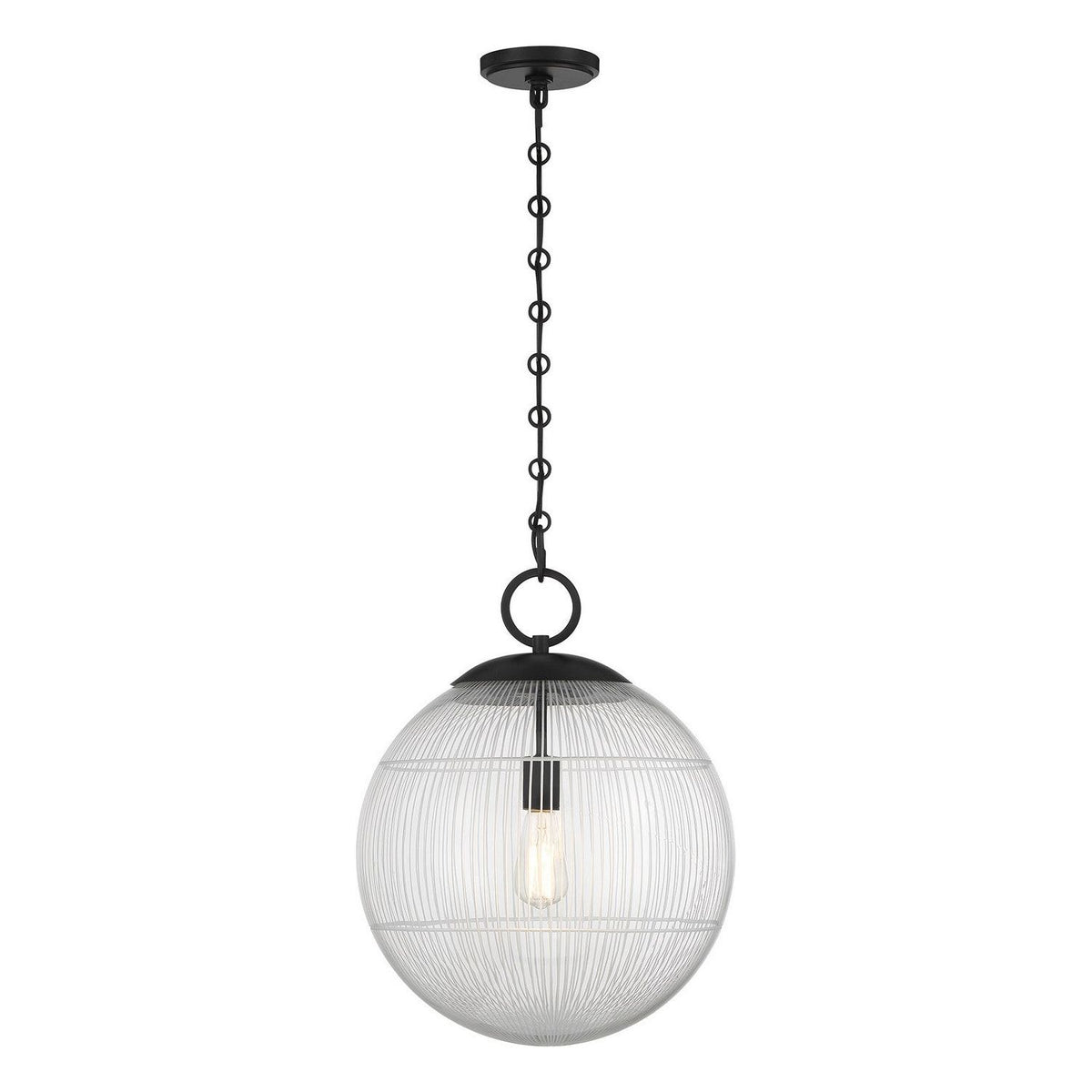 Savoy House - 7-1840-1-89 - One Light Pendant - Cabot - Matte Black