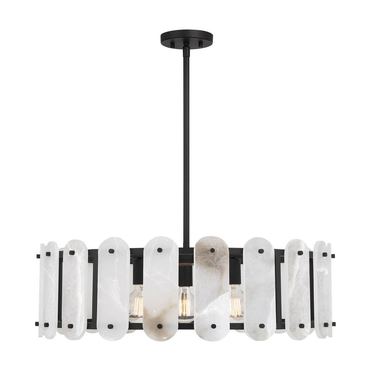 Savoy House - 7-2911-5-50 - Five Light Pendant - Antolini - Black Cashmere