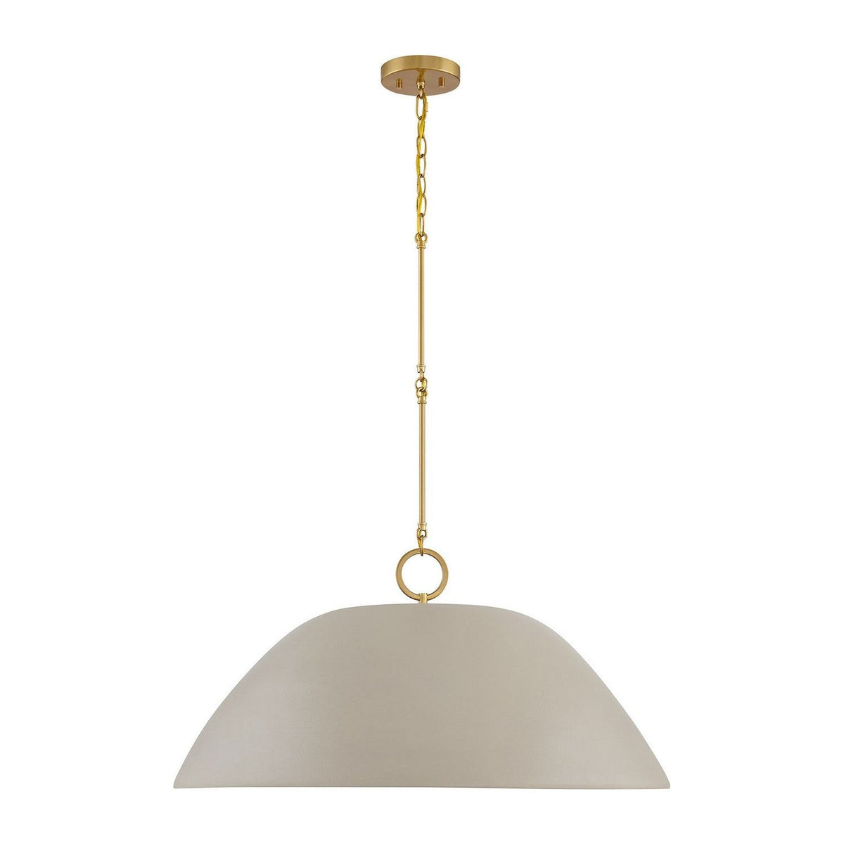 Savoy House - 7-2918-1-156 - One Light Pendant - Alta - Concrete and Brass