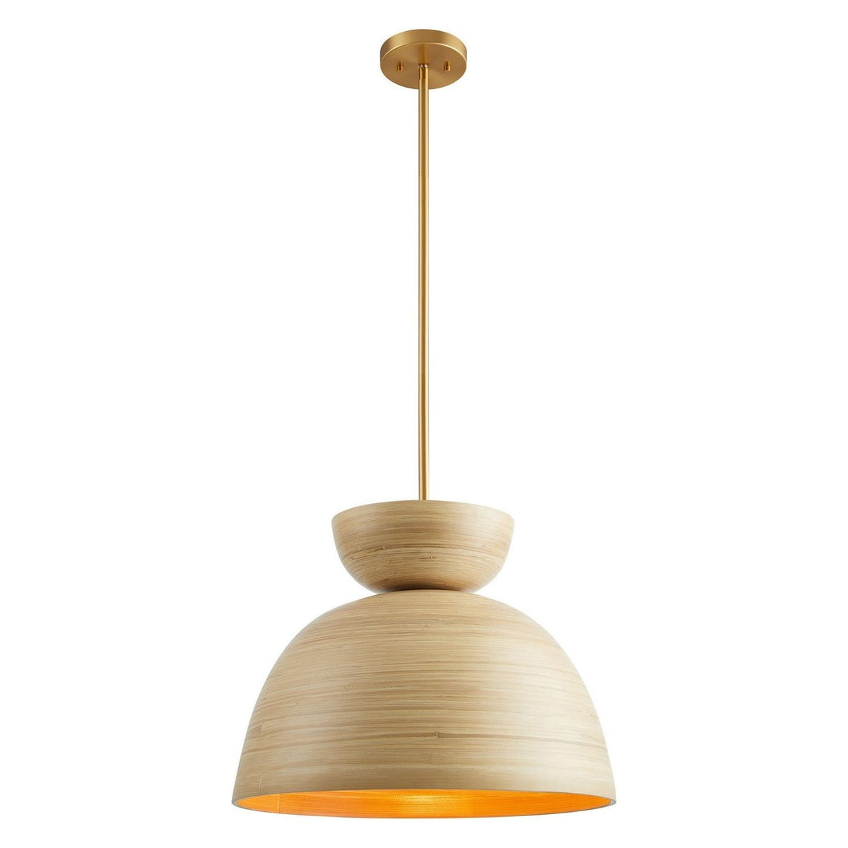 Savoy House - 7-2919-1-203 - One Light Pendant - Agave - Natural Bamboo