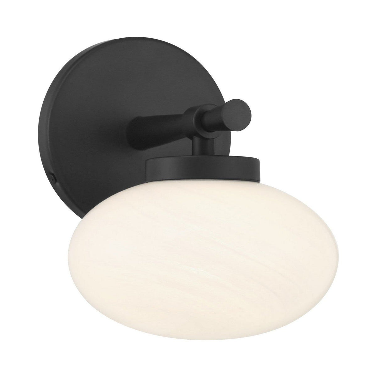 Savoy House - 9-1050-1-BK - One Light Wall Sconce - Barrow - Matte Black