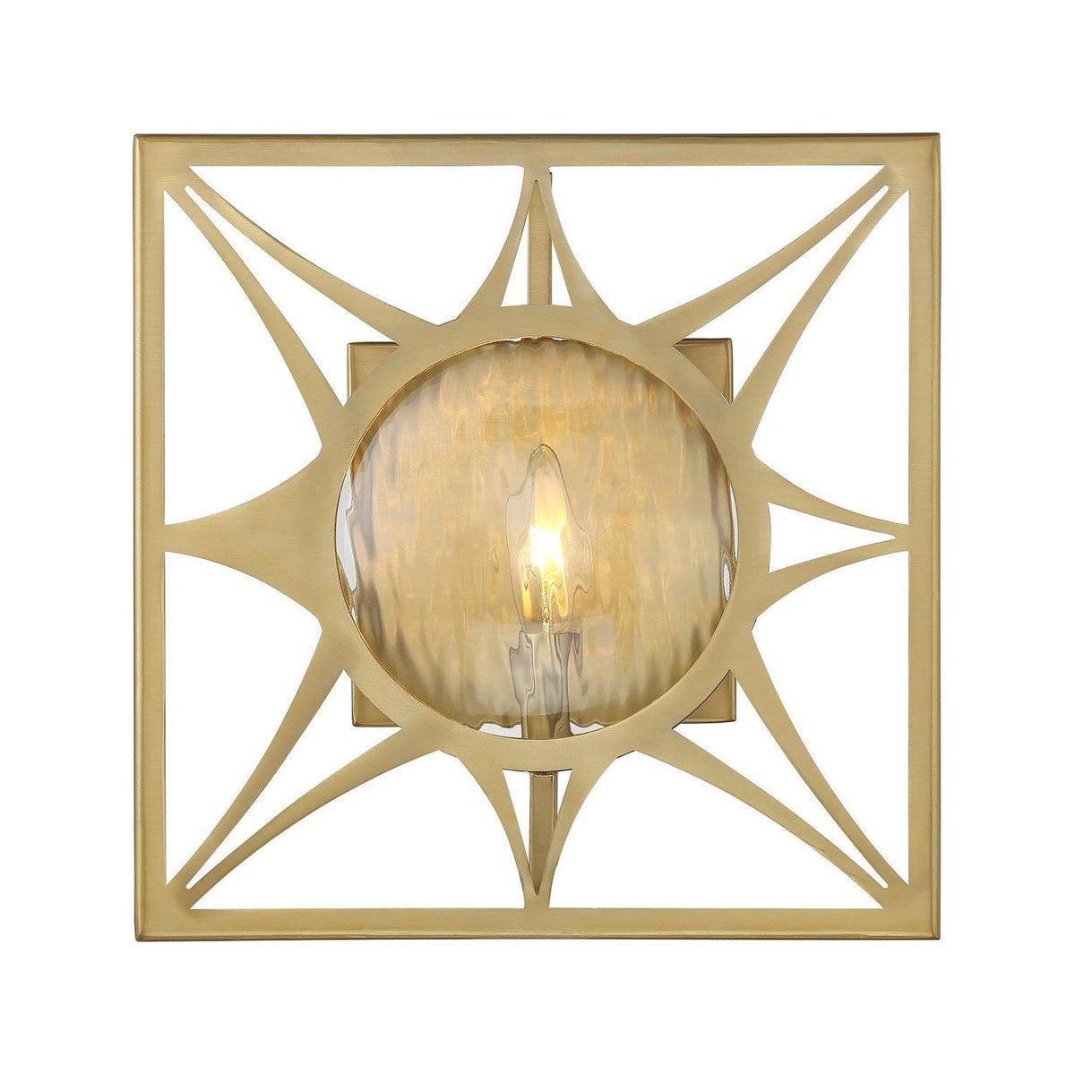 Savoy House - 9-5064-1-322 - One Light Wall Sconce - Balfour - Warm Brass