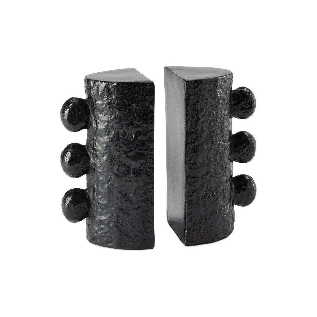 Regina Andrew - 20-1651BLK - Bookend Set - Sanya - Black