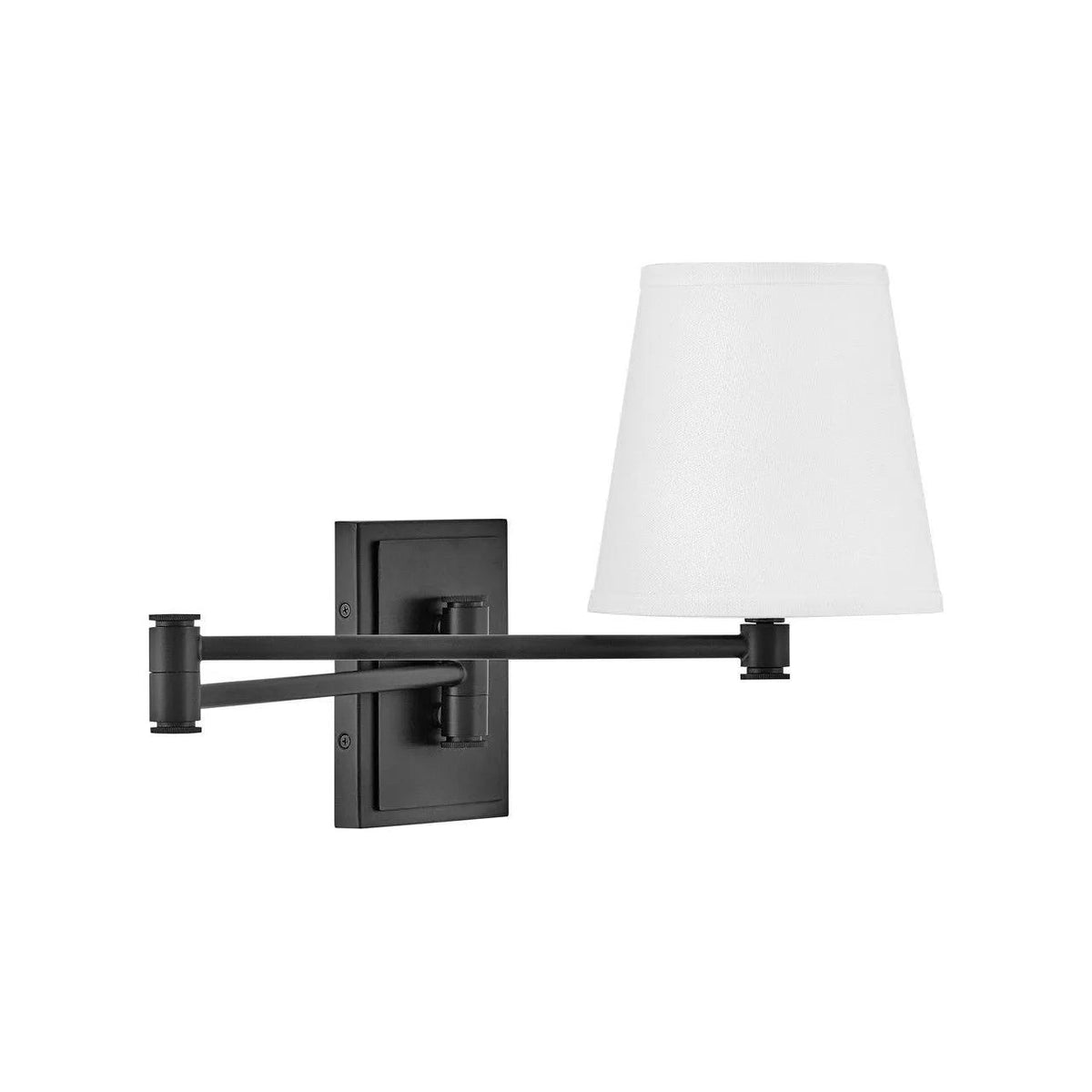 Lark - Beale LED Swing Arm Wall Sconce - 83772BK | Montreal Lighting & Hardware