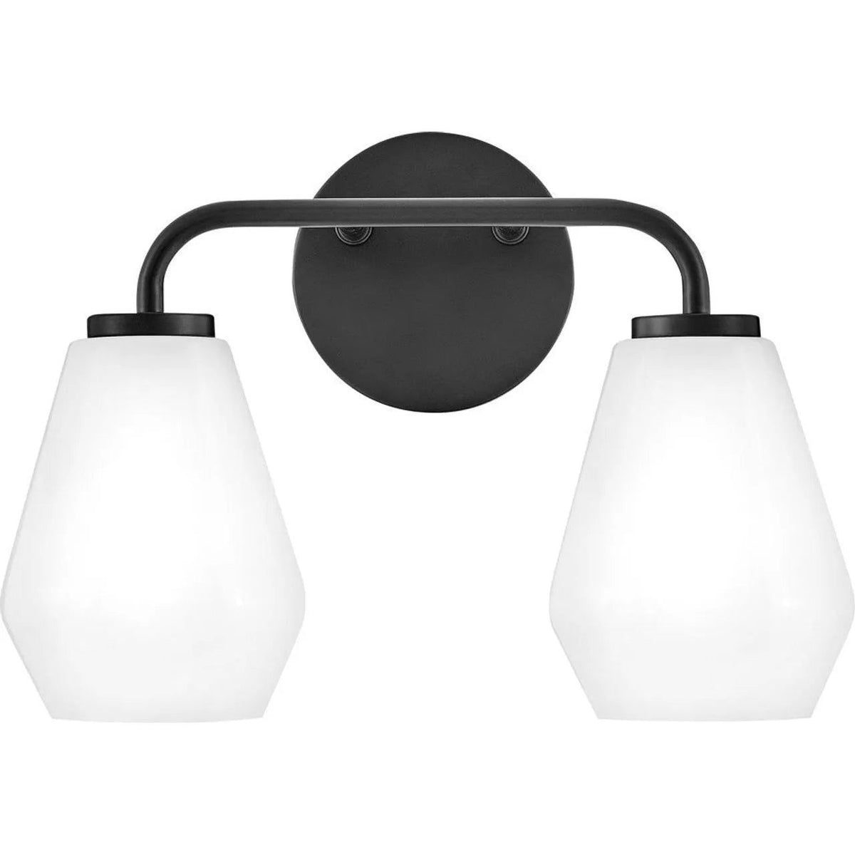 Lark - Gio LED Vanity - 85502BK | Montreal Lighting & Hardware