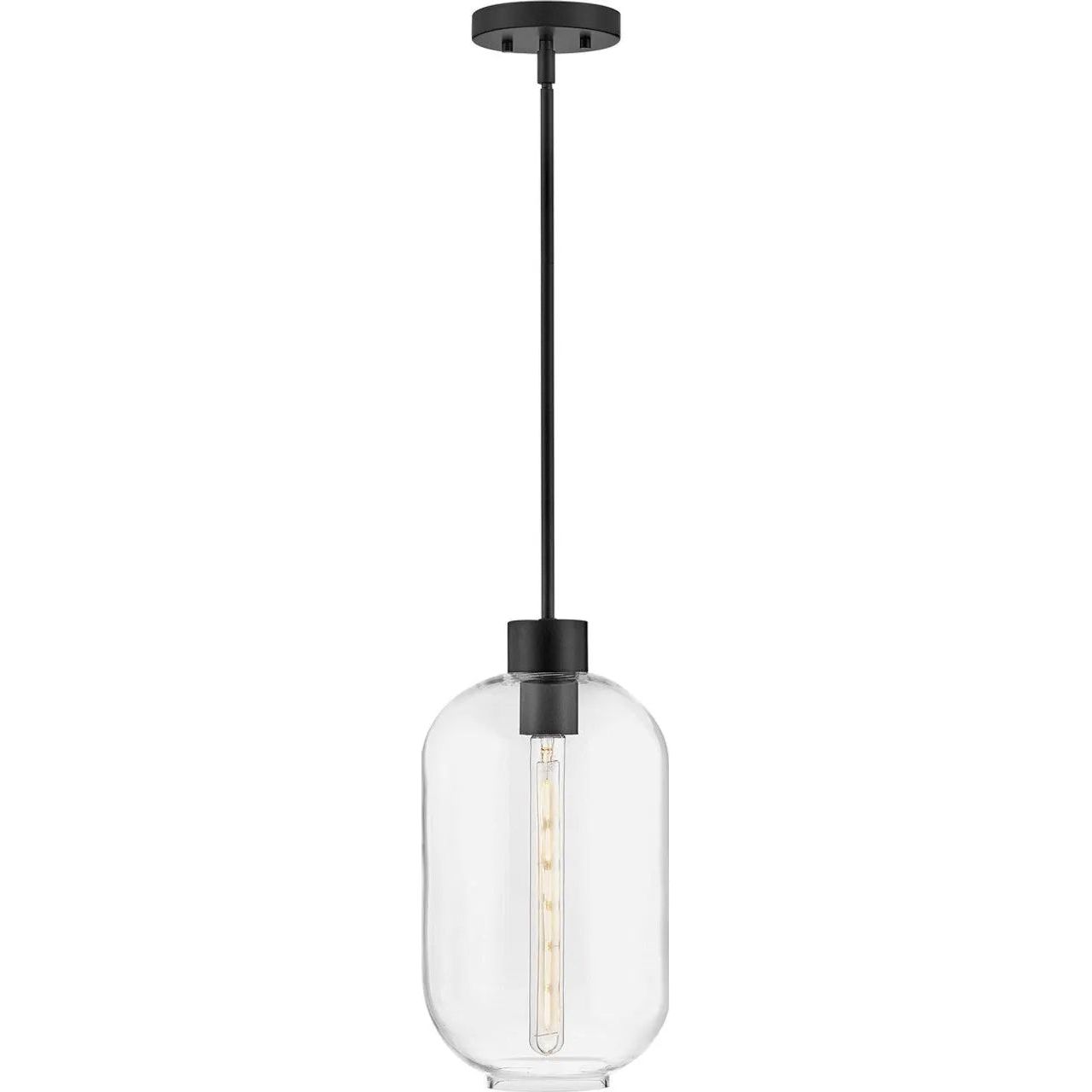 Lark - Greer LED Pendant - 83657BK | Montreal Lighting & Hardware