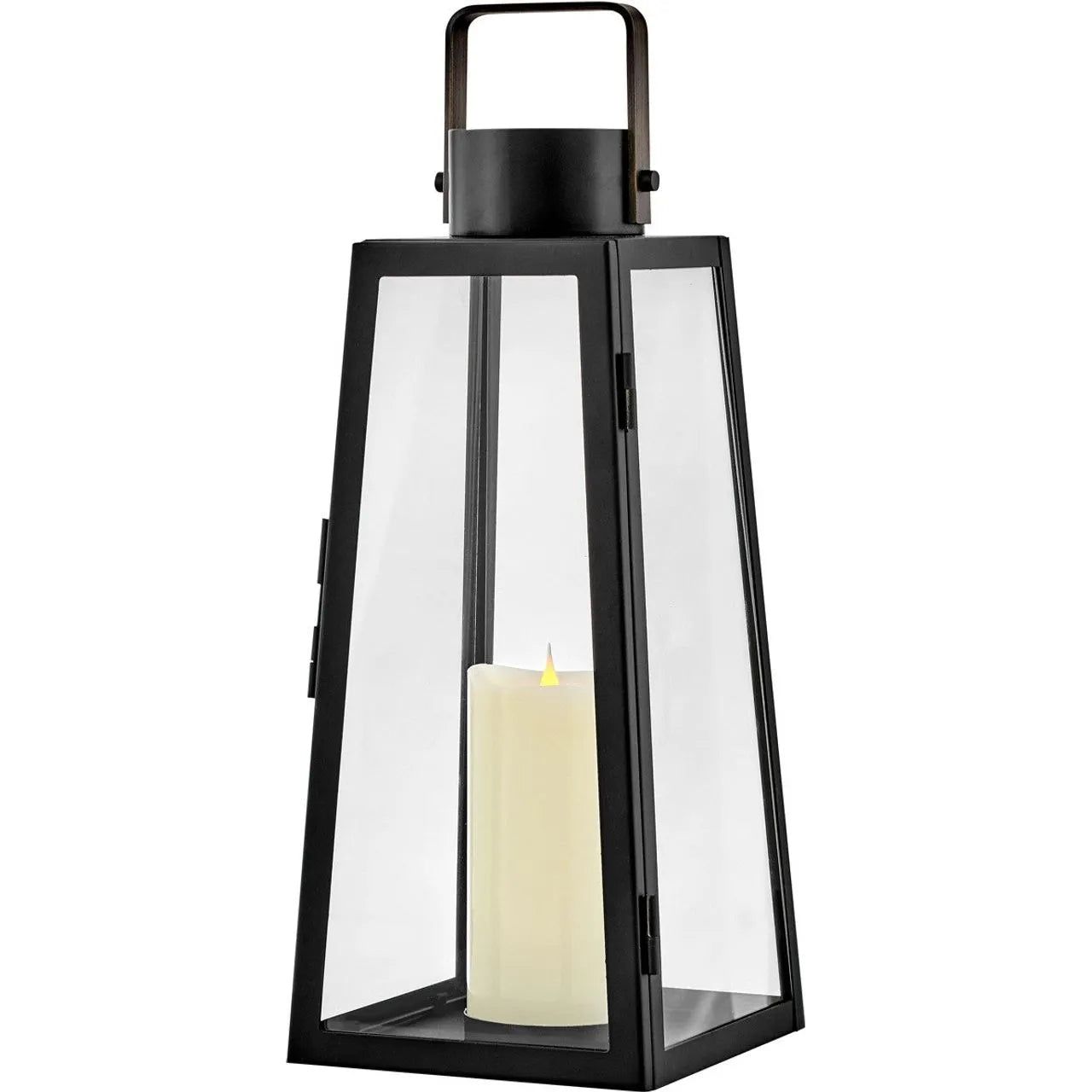 Lark - Hugh Decorative Lantern - 82310BK | Montreal Lighting & Hardware