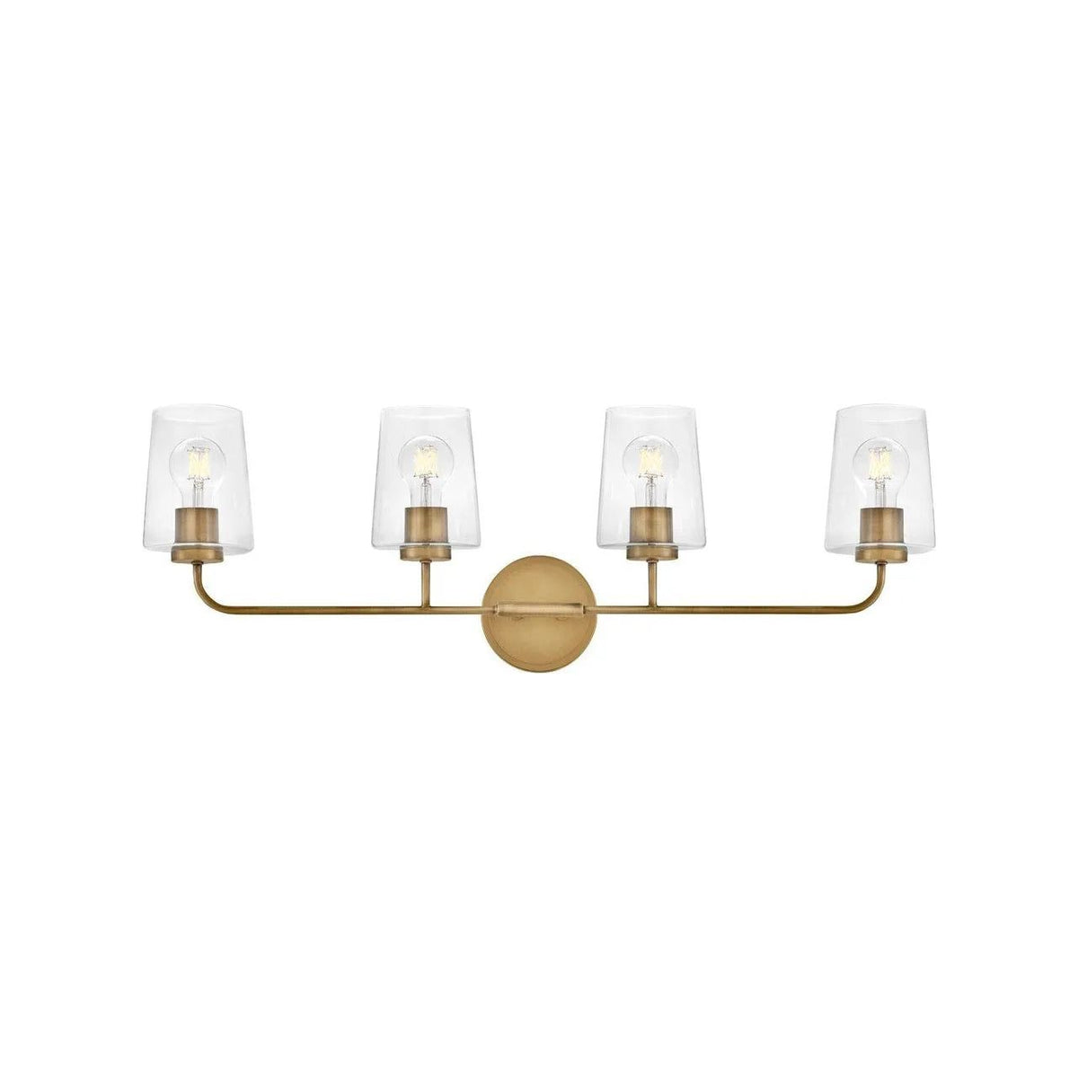 Lark - Kline LED Vanity - 853454HB-CL | Montreal Lighting & Hardware